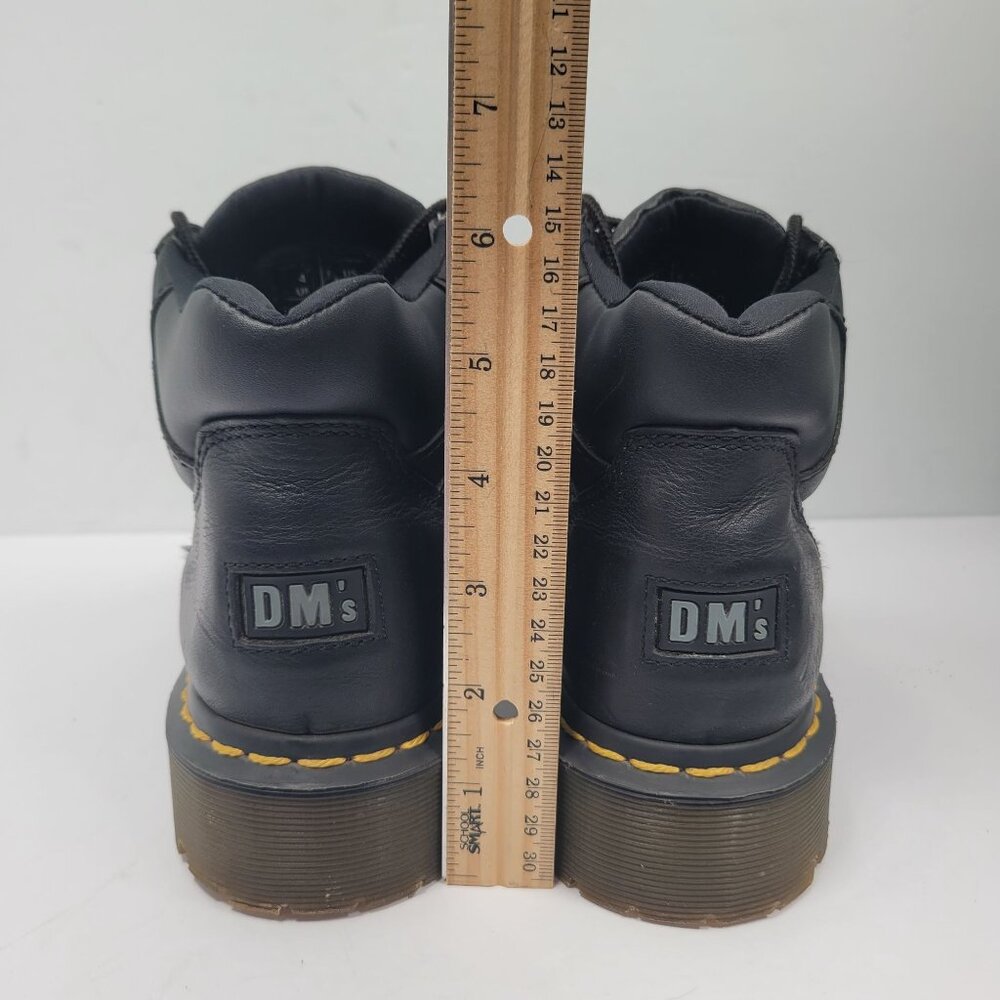 Dr. Martens 8699 Men's Black Leather Lace Up Boots US Size 5 / Wo's US Size 6 - Picture 9 of 10